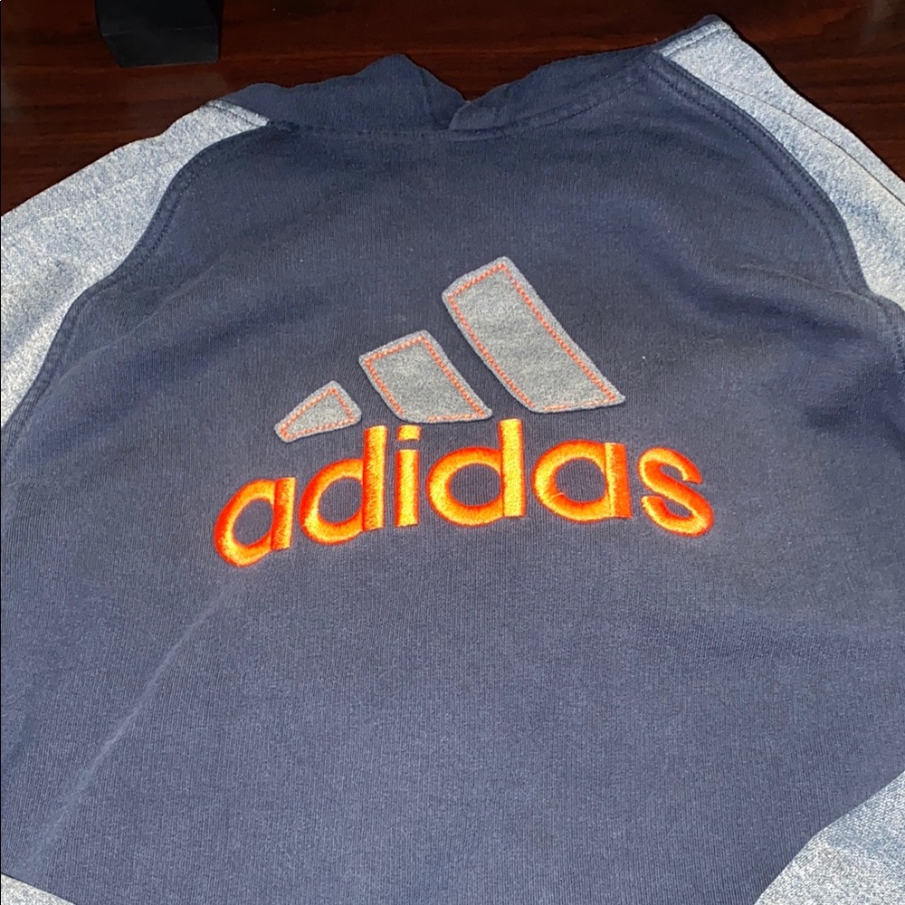 Adidas Blue Hoodie